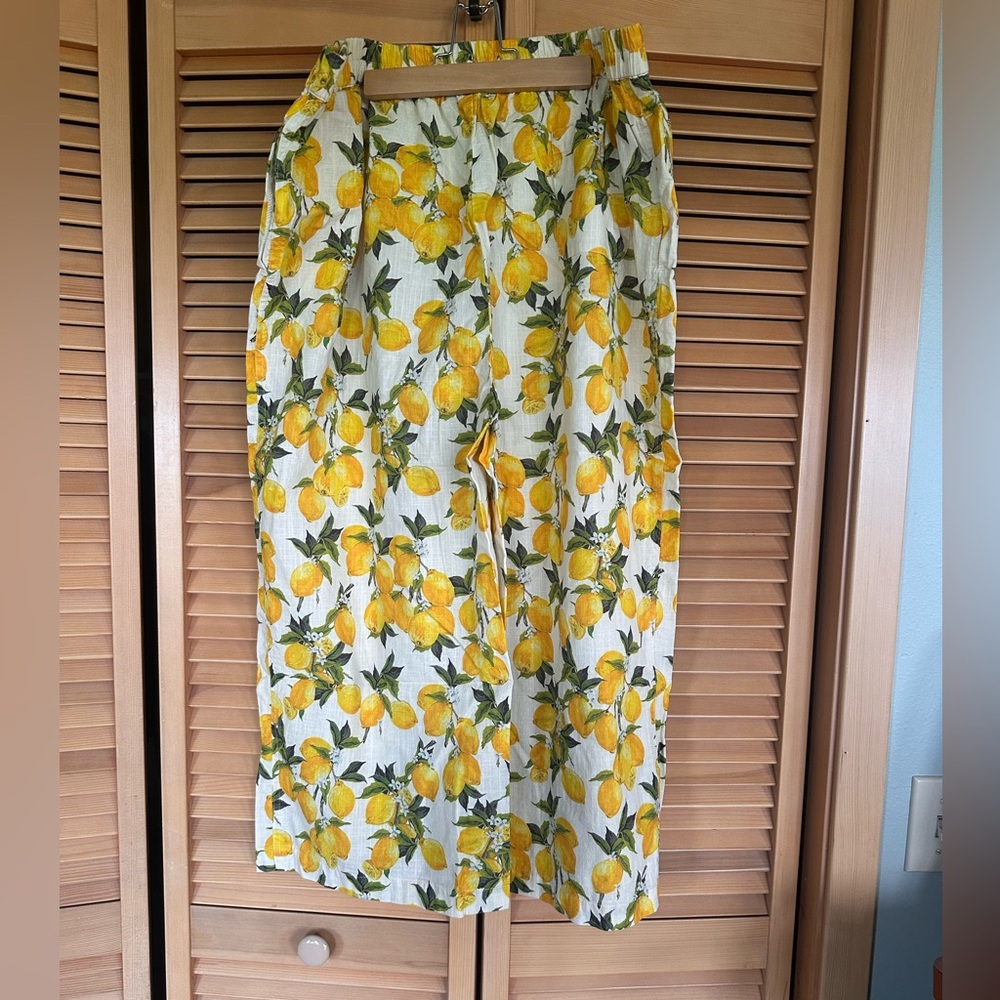 ModCloth - Lemon print pants - Picture 3 of 5